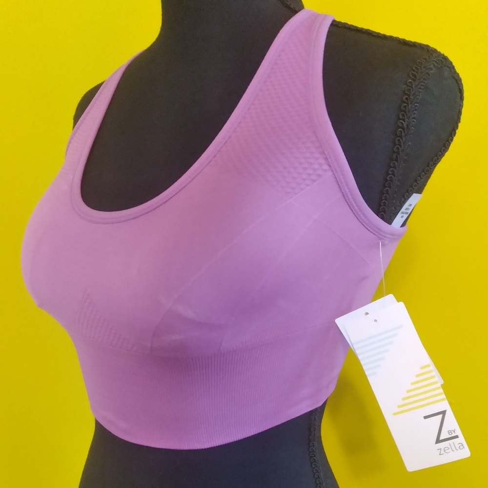 Zella Exercise Top Purple Striking. Size small π - Picture 3 of 13